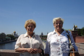 Людмила Трушникова(слева) с сестрой